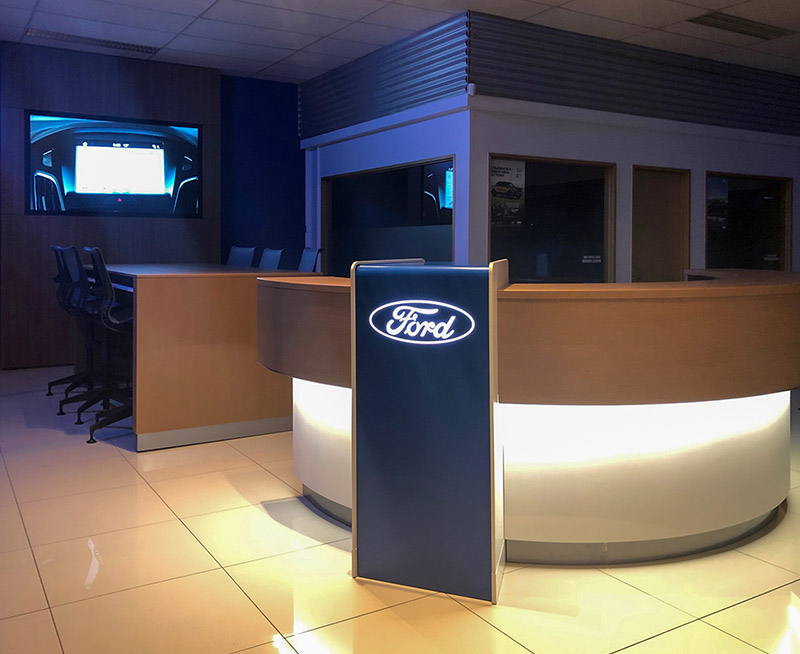 New customer area in our Invercargill Ford showroom!